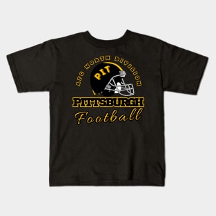 Pittsburgh Football Vintage Style Kids T-Shirt